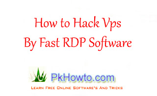 How to Hack Vps By Fast RDP Software