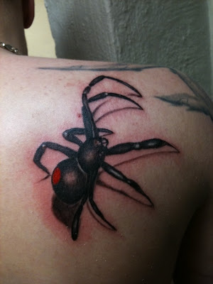 The spider tattoo has been associated with a lot of things in the world 