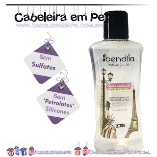 Água Micelar - Bendita Makeup (Sem Sulfatos, Sem Petrolatos e Sem Silicones)