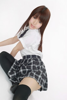 Mizuho Shiraishi Japanese Sexy Model Sexy Japan Student Uniform Part 2 Photo 3