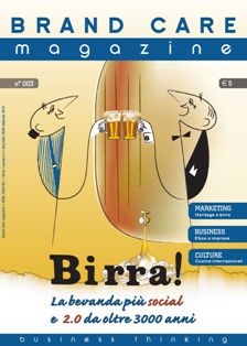 Brand Care Magazine 3 - da Dicembre 2009 a Febbraio 2010 | ISSN 2036-6213 | CBR 72 dpi | Trimestrale | Professionisti | Marketing | Comunicazione | Tecnologia | Management
Brand Care Magazine è la nuova rivista di marketing, creatività, comunicazione, tecnologie, business, culture e formazione edita dalla società di comunicazione romana Queimada. Il magazine è rivolto a manager, opinion leader e professionisti del tessuto produttivo italiano, oltre che al mondo della formazione e della ricerca, con l'obiettivo principale di connettere in un network autorevole esponenti del mondo accademico e imprenditoriale, attraverso la pubblicazione di articoli, riflessioni e case histories su fenomeni culturali e di business.