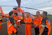  Hari Ketiga, 6 Helikopter Difokuskan Evakuasi Crew Heli Polda Jambi di Bukit Tamiai.