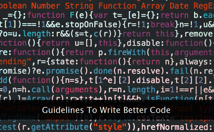 A screenshot of compressed JavaScript code