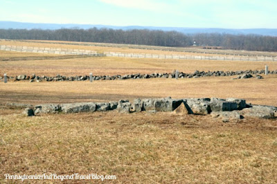 The Gettysburg Battlefield in Pennsylvania