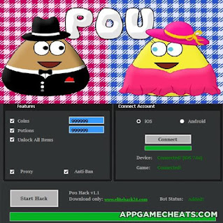  Pou Hack Tool