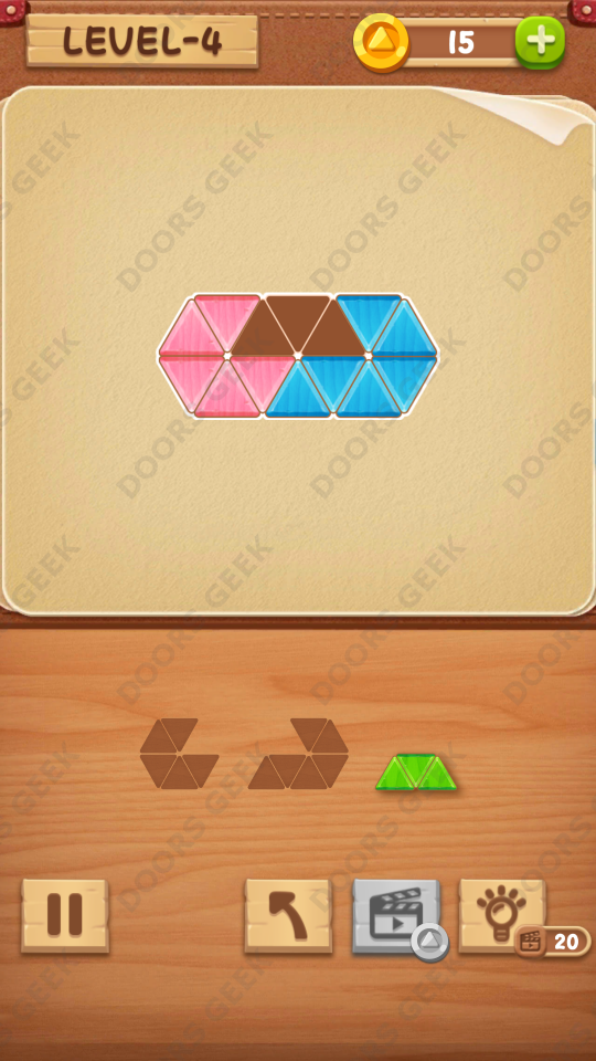 Block Puzzle Jigsaw Rookie Level 4 , Cheats, Walkthrough for Android, iPhone, iPad and iPod