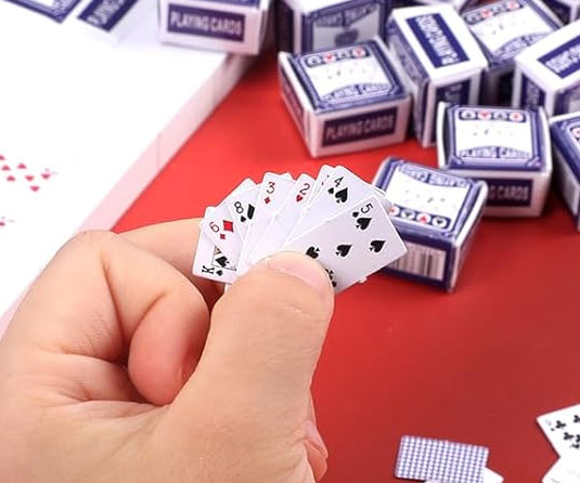 The World’s Smallest Playing Cards: Big Fun Packed in Tiny Magic!