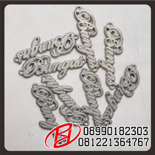 MERK PLAT HIJAB | LOGO PLAT BESI | LOGO MERK HIJAB DARI BAHAN LOGAM