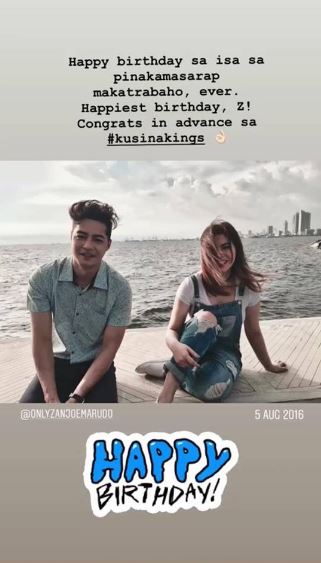 Angel Locsin Greets Zanjoe Marudo A Happy Birthday!
