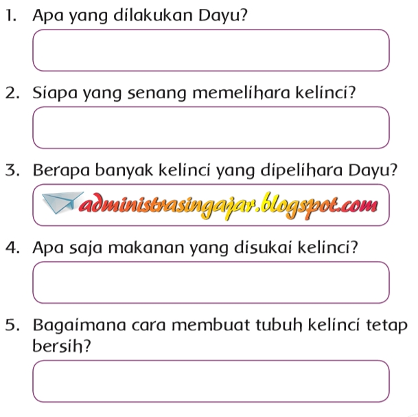 Kunci Jawaban Tema 2 Kelas 3 Halaman 159