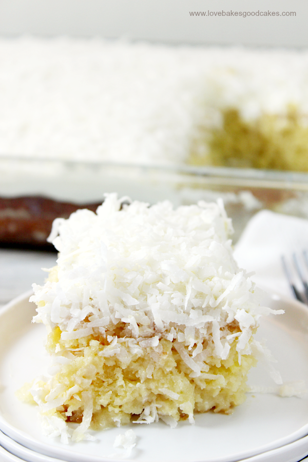  Coconut Cream Poke Cake