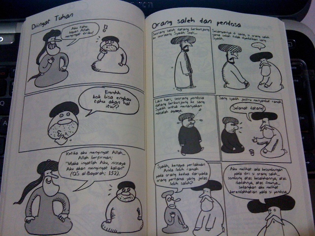 Selendang warna: Kitab Komik Sufi