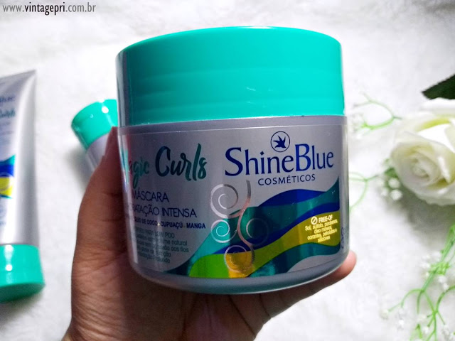 #Testei: Linha Magic Curls (Shine Blue Cosméticos)