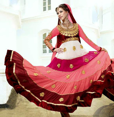 Anarkali Suits 2013-14 | Latest Anarkali Dresses | Anarkali Floral Aesthetics