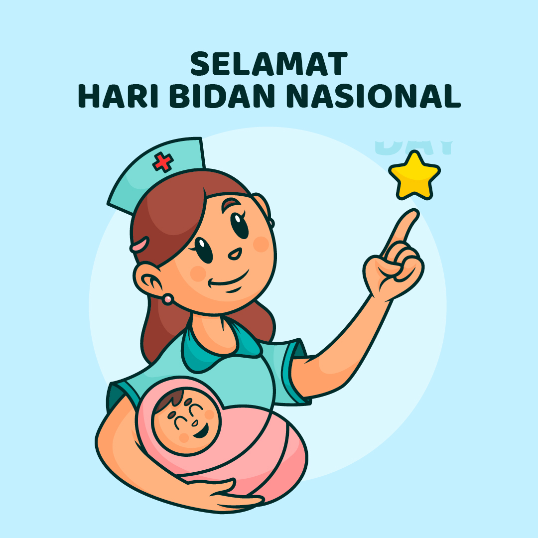 Gambar Ucapan Selamat Hari Bidan Nasional - 24 Juni