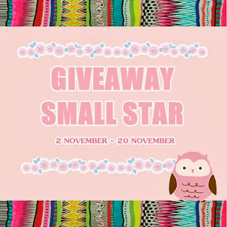 http://isyahsazalee.blogspot.com/2013/11/giveaway-small-star.html