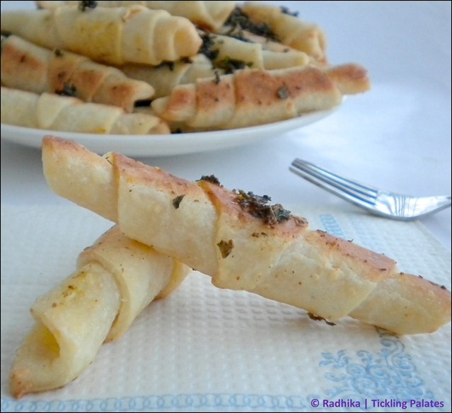 Paneer Crescents 8