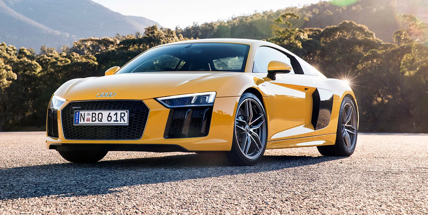 Audi R8 có nhiều nét tương đồng trong thiết kế giống Bugatti