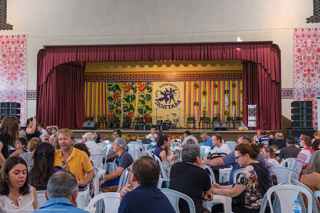 Palco do Clube Poltava em Curitiba