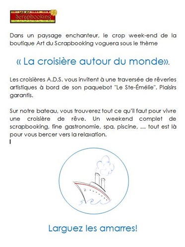 1Journal de bord