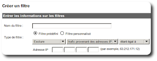 filtre Google Analytics