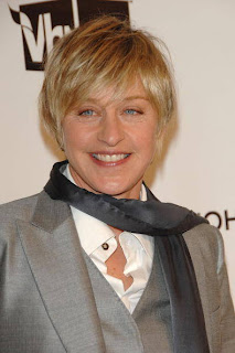 Ellen DeGeneres Short Hairstyles