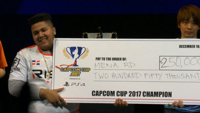 Dominicano gana 12 millones de pesos en torneo de Street Fighter