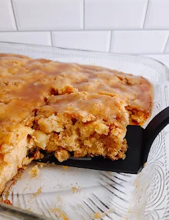 Glazed Apple Maple Cake