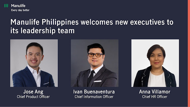 Manulife Philippines 3 new executives added to the leadership team