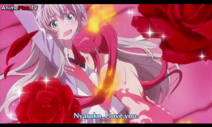 haiyore nyaruko-san w episode 2 sub indo