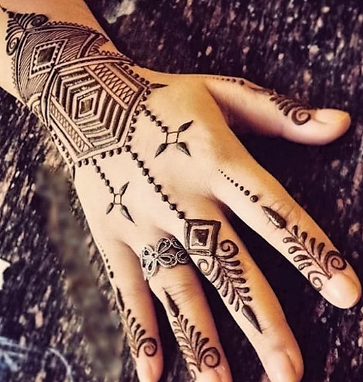 Easy and Simple Arabic Mehndi Designs That You Need to Try in 2019