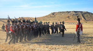 Tropas inglesas, Batalla Arapile