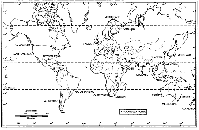 Solutions Class 12 Geography Chapter-8 (Transport and Communication)