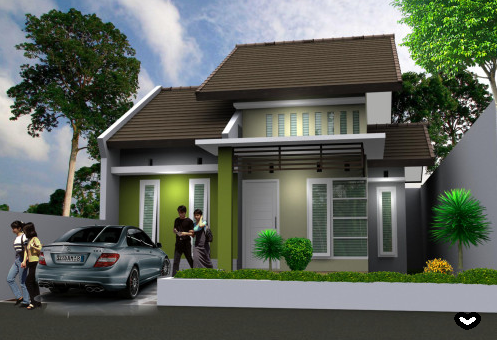 desain rumah minimalis type 45