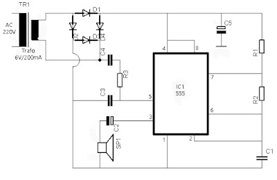 electronic rats repellent circuit