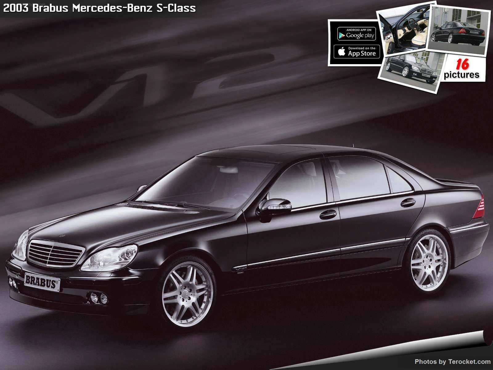 Hình ảnh xe ô tô Brabus Mercedes-Benz S-Class 2003 & nội ngoại thất