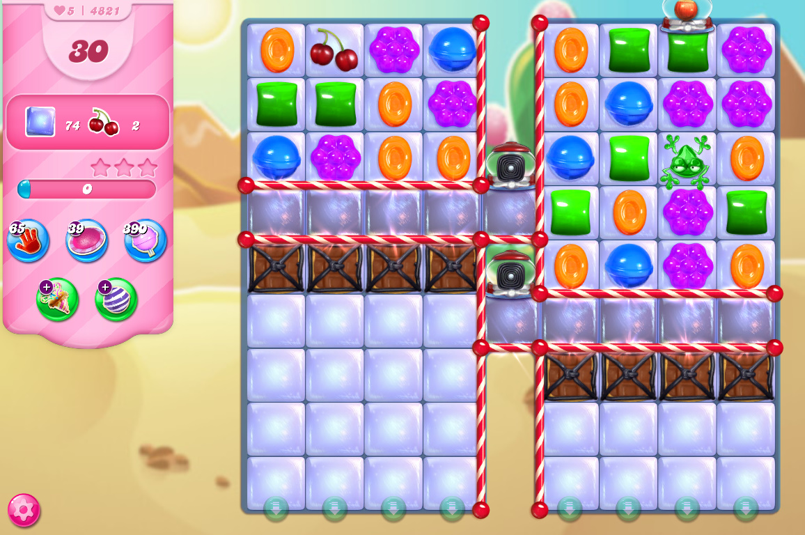 Candy Crush Saga level 4821