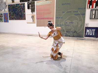 MUSEO D'ARTE CONTEMPORANEA DI ROMA MACRO 31 ottobre 2019 nell'ambito di  RETE DI RICORDI PROGETTO PER LA MEMORIA DEL MUSEO TUCCI Performance di danza classica dell'India in stile Bharatanatyam a cura di Marialuisa Sales Museo Macro Museo d'Arte Contemporanea Roma Danza  Indiana Bharata Natyam