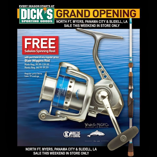 Sabalos Reel Sale at Dick's