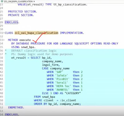 How to extend an ABAP Managed Database Procedures using AMDP BADI’s