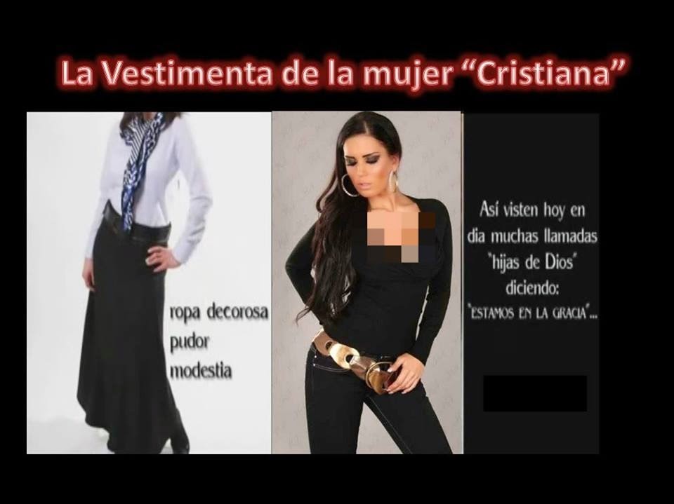 ropa adecuada para mujeres cristianas