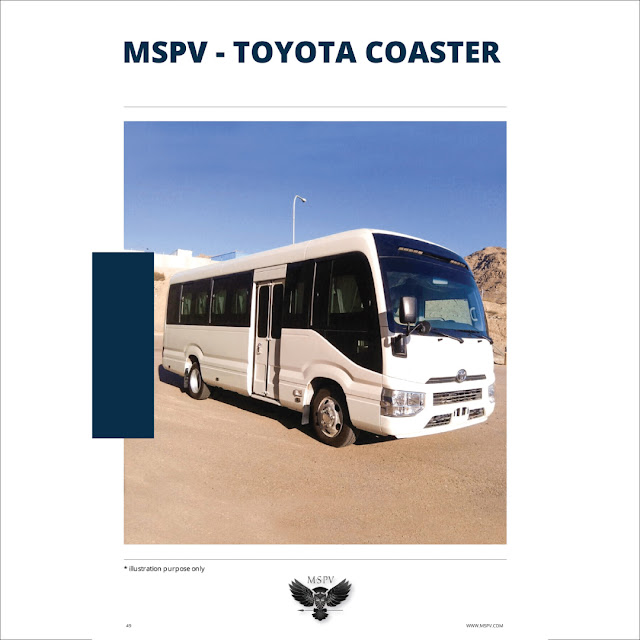 MSPV Armoured Bulletproof Bus