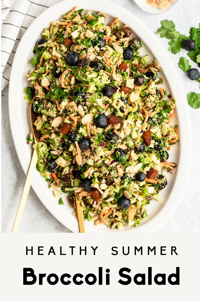 ★★★★★ | Healthy Summer Broccoli Salad