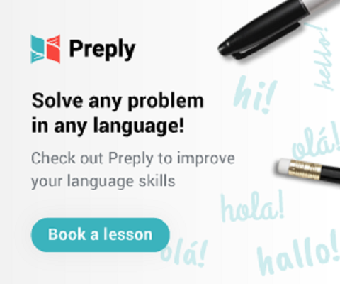 Preply is a platform for learning subjects, languages or hobbies with tutors of your choice.