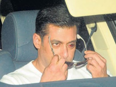 Salman Khan Red eye Photos