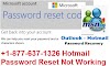+1-877-637-1326 Hotmail Password Reset Not Working