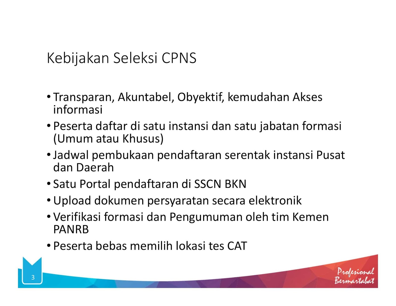 Persiapan Teknis Pelaksanaan Penerimaan CPNS 2018