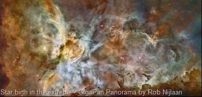 Star birth in the extreme - GigaPan Panorama by Rob Nijlaan