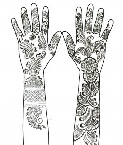 Mehndi Patterns (1) Arabic