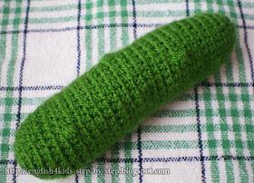 crochet cucumber